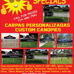 Carpas Personalizadas,Especial De Verano 😎☀️😎☀️😎☀️