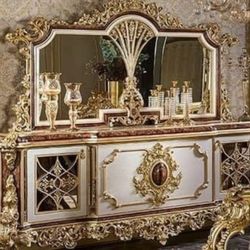 Italian Couches, Dinning Table Set And Wardrobe