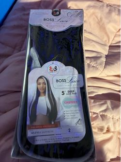 Hd lace side part wig