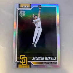 Jackson Merrill Topps 2026 Refractor Base Card #229