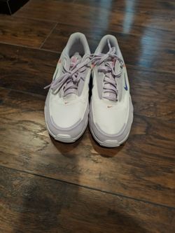 Nike Low-Top Sneakers White and Lavender