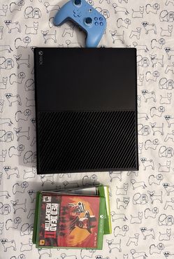 Xbox One with 7 games and controller