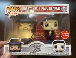WWE Undertaker & Paul Bearer Funko Pop 