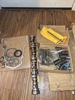 Camshaft with kit