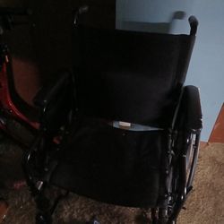 Wide Fabric Wheelchair