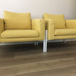 armchairs Modern Look Set Of 2 Arm Chairs