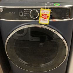 GE GFD85ESPNRS 7.8-cu ft Stackable Dryer SP