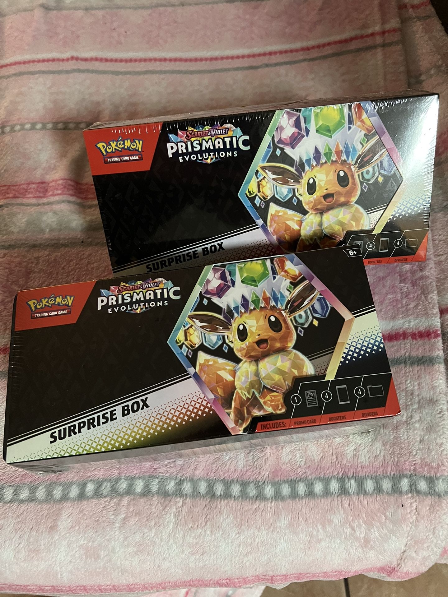 Pokemon Prismatic Evolutions Surprise Boxes