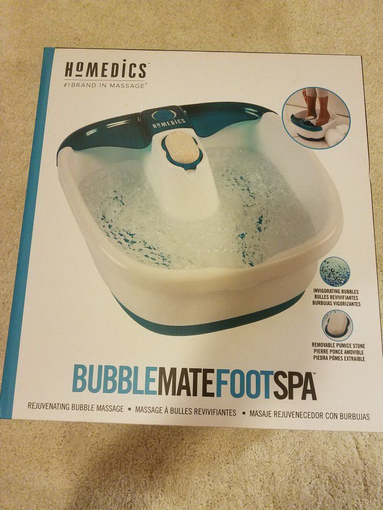 Homemedics Bubble Foot Spa