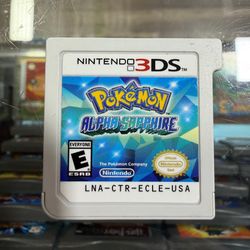 Pokémon Alpha Sapphire Nintendo 3DS