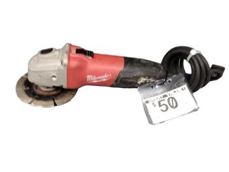 Milwaukee 9r31 Red Corded Grinder
