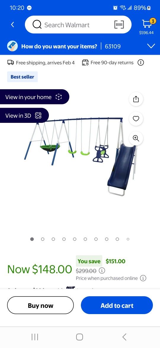 Swing Set With Saucer Swing And Slide