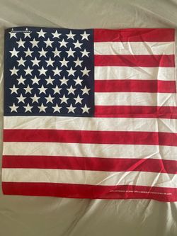 USA bandana 22” x 22”