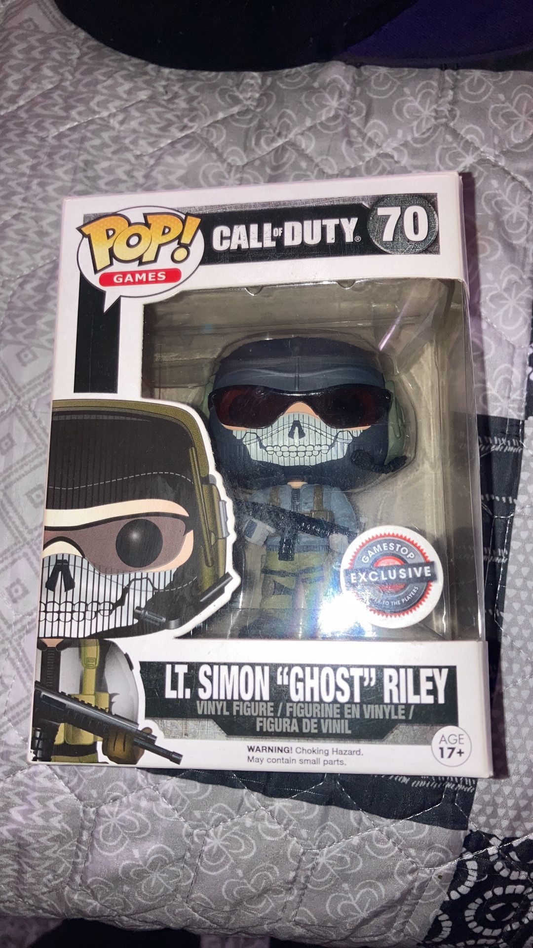 Call of Duty - Figura de Vinilo Lt. Simon 'Ghost' Riley (Funko