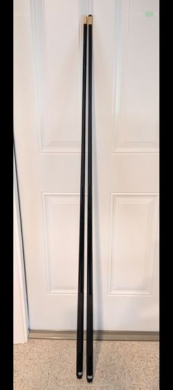 Two Minnesota Fats Pool Cues. 19 1/2 ounces Billiards