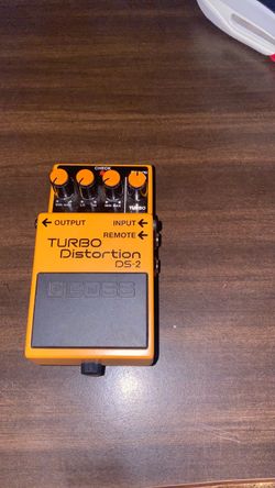 Turbo distortion pedal