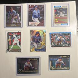 Bobby Witt Jr baseball card lot