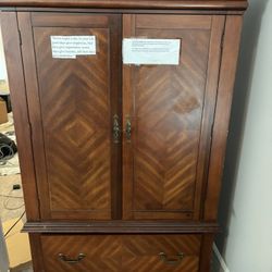 Cherry Wood Armoire