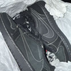 Travis Scott, Nike Air Jordan One Low Sp Phantom Size 4