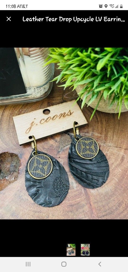 Upcycled Earrings