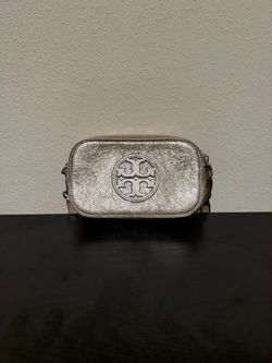 Tory Burch Metallic Mini Camera Bag