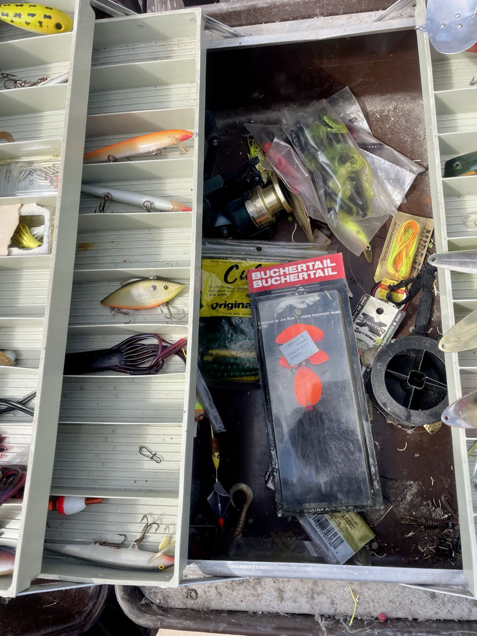 freshwater Fishing Tackle Box, Lure Collection for Sale in San Diego