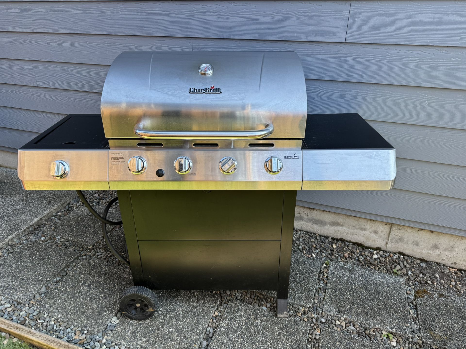 FREE Char-broil Grill Gas/Propane BBQ Stainless Steel