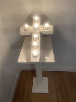 Vintage Lit Cross