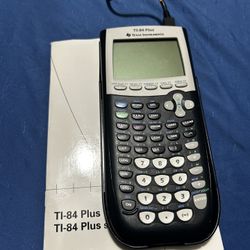 Texas Instruments TI-84 Plus Graphing Calculator With Power Cord 