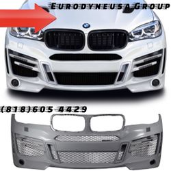 2015-2019 BMW X6 F16 / X6M F86 AF-1 Front Bumper ( PU-RIM ) - 7 Piece (S)