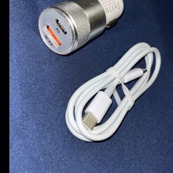 $20 Car Charger iPhone Box & Cable