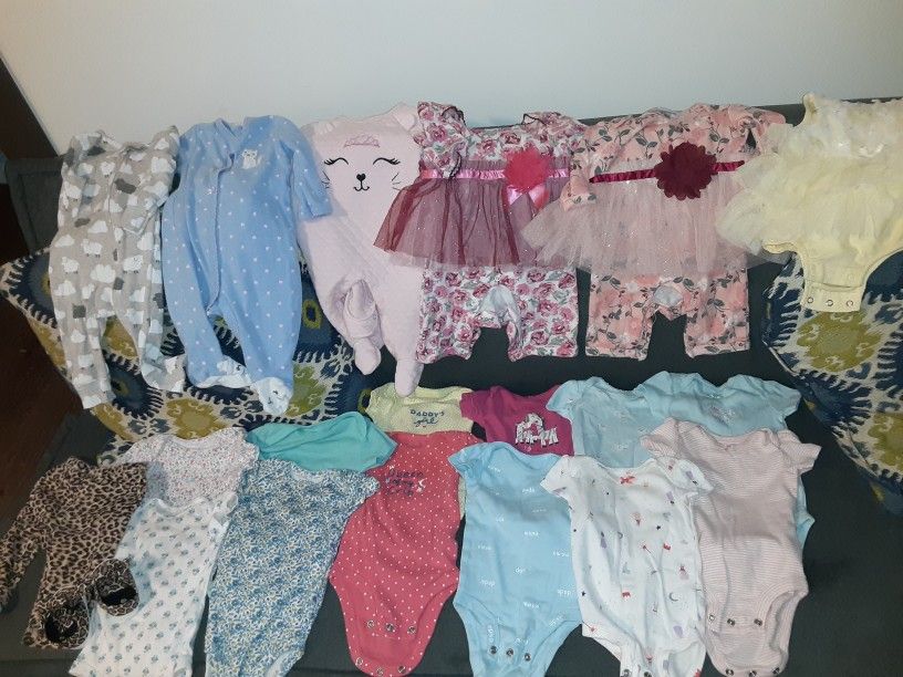 0-3 Monthes Baby Girl Clothes