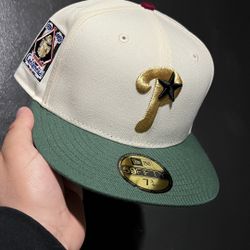 Rushmore Goose’s Phillies New Era Hat Size 7 3/4 Hatdreams 