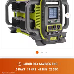 Ryobi 18v Power Station $550 With Batteries