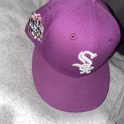 New Era Exclusive 59FIFTY Purple Chicago White Sox W 2003 All Star Game Patch