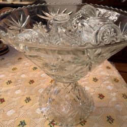 Punchbowl With Glasses 