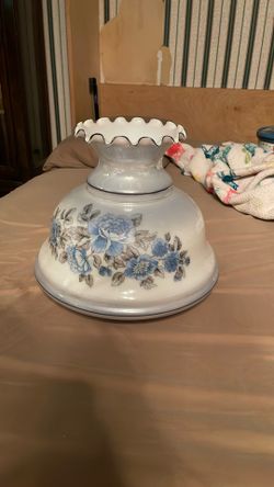Milk Glass Lamp Shade 