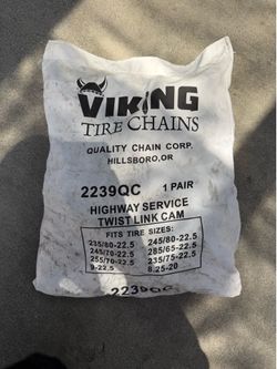 Truck tire chains