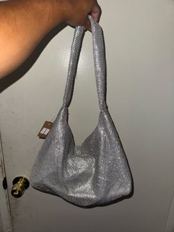 Bedazzled shoulder bag
