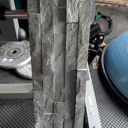 Stacked Stone Charcoal Tile
