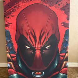 Deadpool Canvas Wall Art