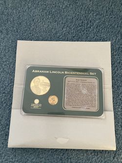Abraham Lincoln Bicentennial Coin Set