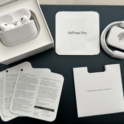 Airpods Pro 2nd Generation with charging case!