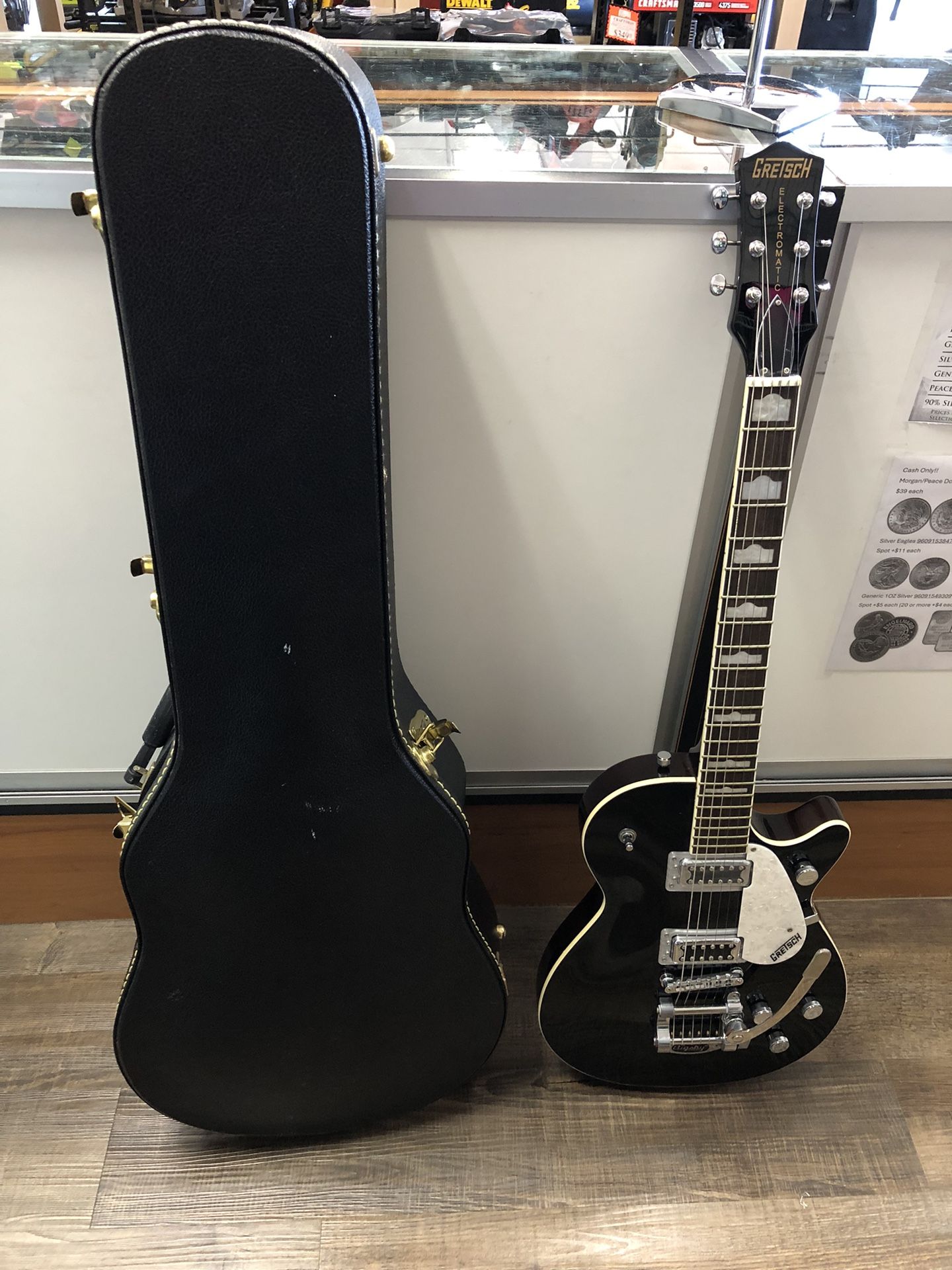96091 Gretsch Electromatic 6-String Electric Guitar W/ Original Case 584281