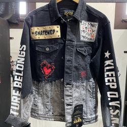 Men’s Denim Jacket Sizes Small To XXL 