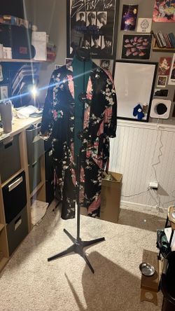 Blossoms And Peacocks Soft Silk-ish Robe