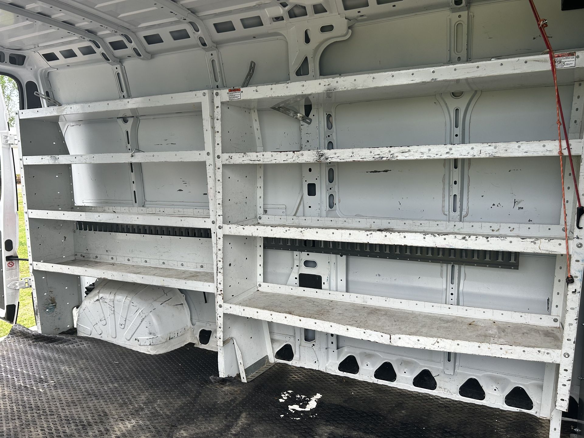 Shelves For Cargo Van 