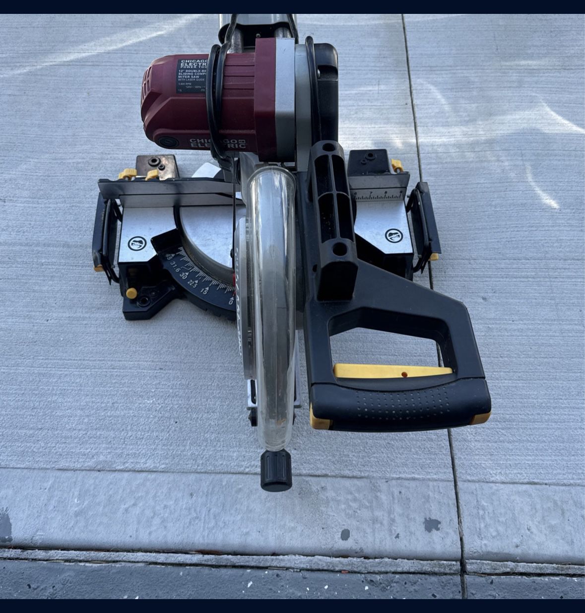 Chicago Electric 12” Miter Saw