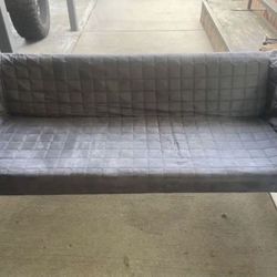 Sofa Modern Textile Grey