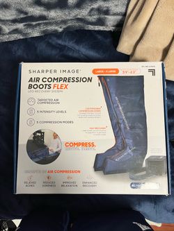 Air compression boots flex